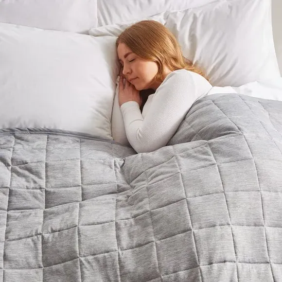 Cooling Blanket with Temperature Control - Grey