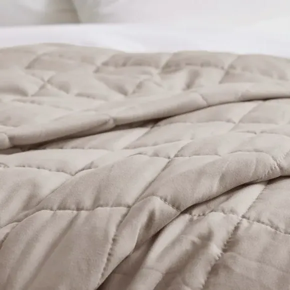 Cooling Blanket with Temperature Control - Natural
