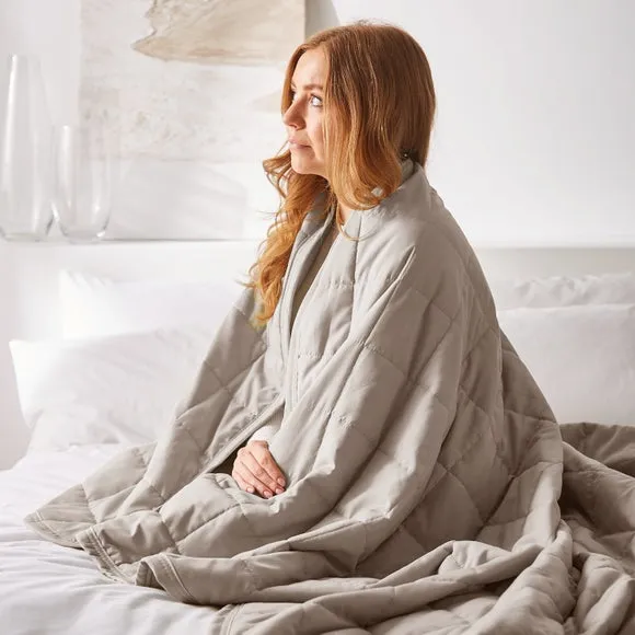 Cooling Blanket with Temperature Control - Natural