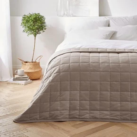 Cooling Blanket with Temperature Control - Natural