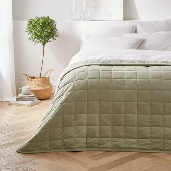 Cooling Blanket with Temperature Control - Sage