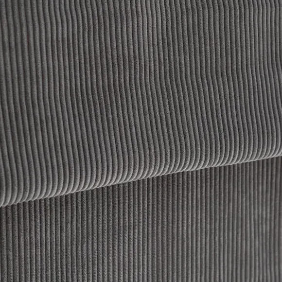 Corded Roman Blind - Charcoal, Polyester