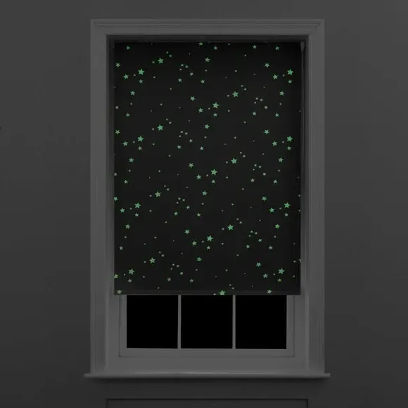 Cordless Blackout Roller Blind - Navy