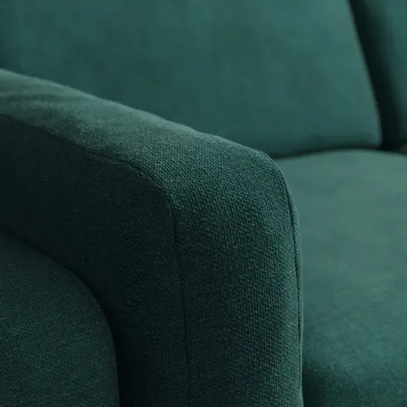 Corner Chaise Sofa - Peacock, Chenille
