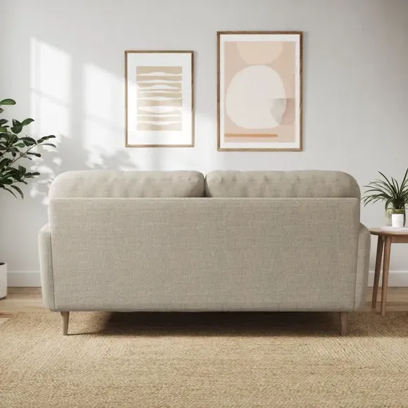 Corner Chaise Sofa Reversible - Natural, Polyester