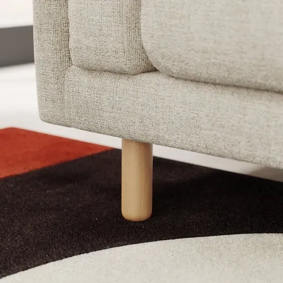 Corner Chaise Sofa with Storage - Natural, Fabric