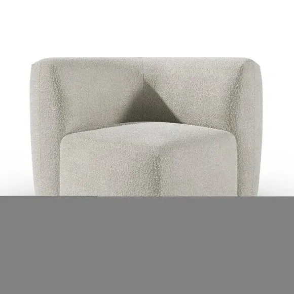 Corner Modular Sofa Piece - Natural, Boucle