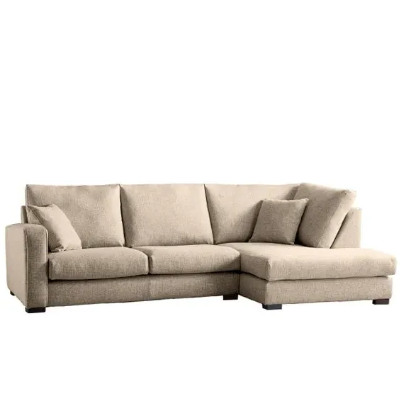 Corner Sofa with Deep Seats - Natural, Multi Weave