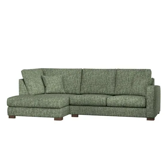 Corner Sofa with Deep Seats - Vine, Chenille
