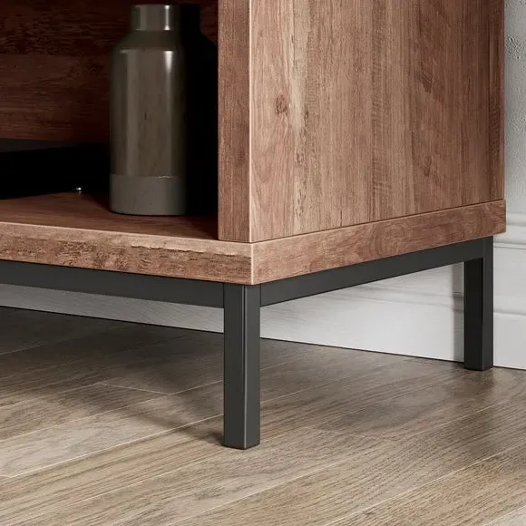 Corner TV Unit Open Shelving - Pine, Wood
