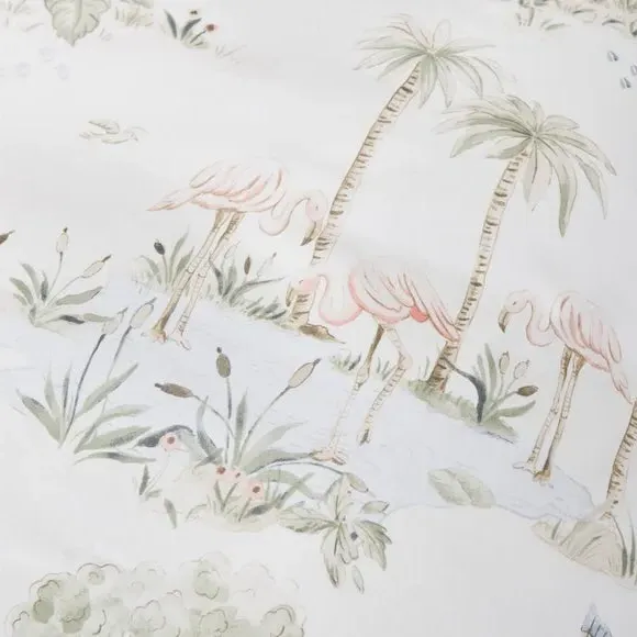 Cot Bed Duvet Cover Set - Natural, Cotton