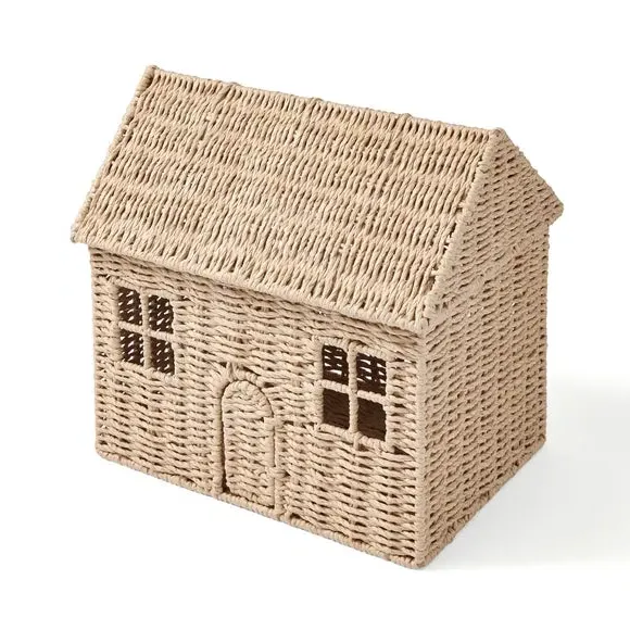 Cottage Storage Basket - Natural, Woven