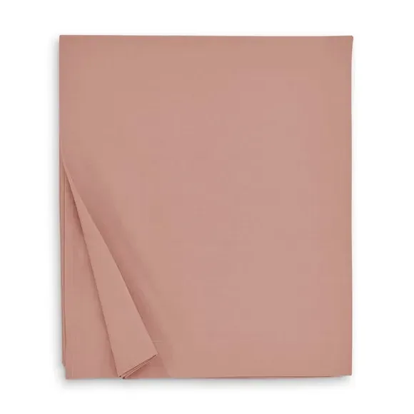 Cotton Flat Sheet 180 Thread Count - Pink, Cotton