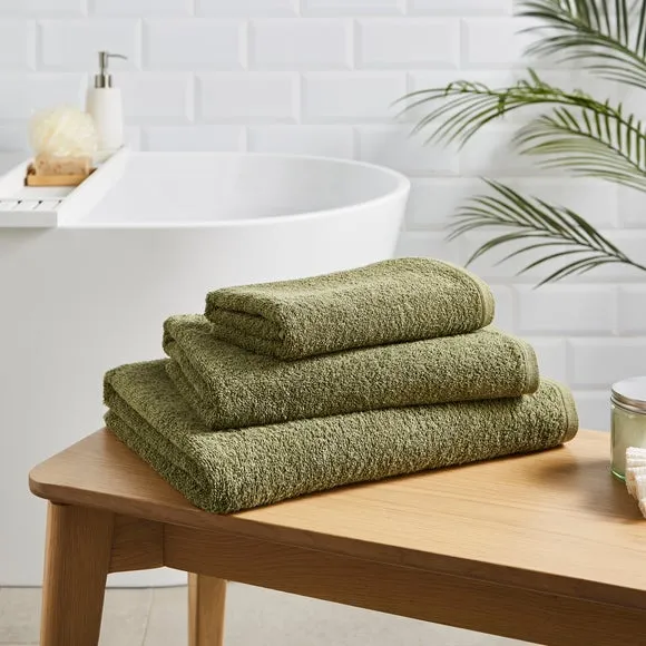 Cotton Soft Towel - Olive, Cotton