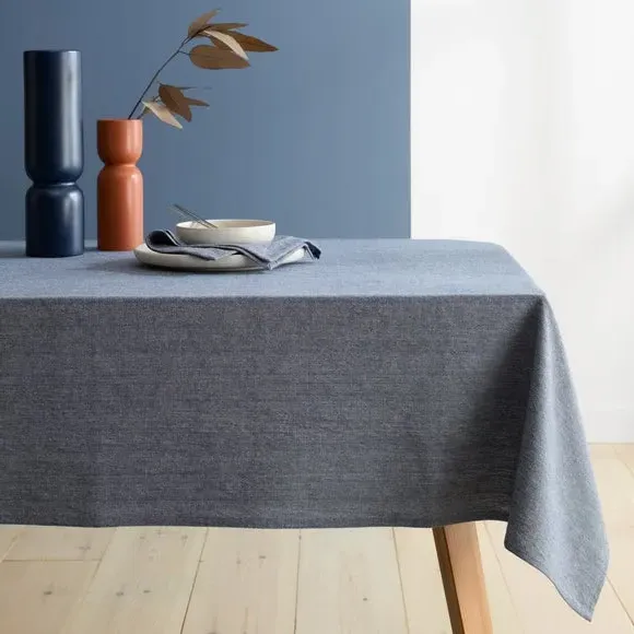 Cotton Tablecloth - Navy