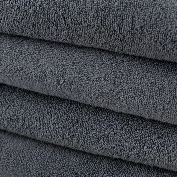 Cotton Terry Towel 550 GSM - Grey