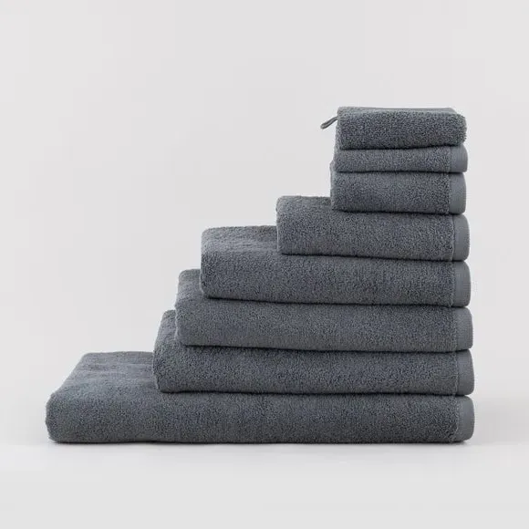 Cotton Terry Towel 550 GSM - Grey