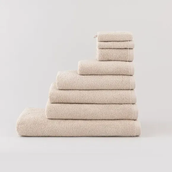 Cotton Terry Towel 550 GSM - Natural
