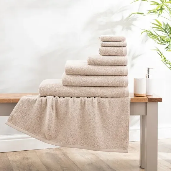 Cotton Terry Towel 550 GSM - Natural