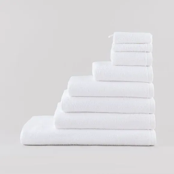 Cotton Terry Towel 550 GSM - White