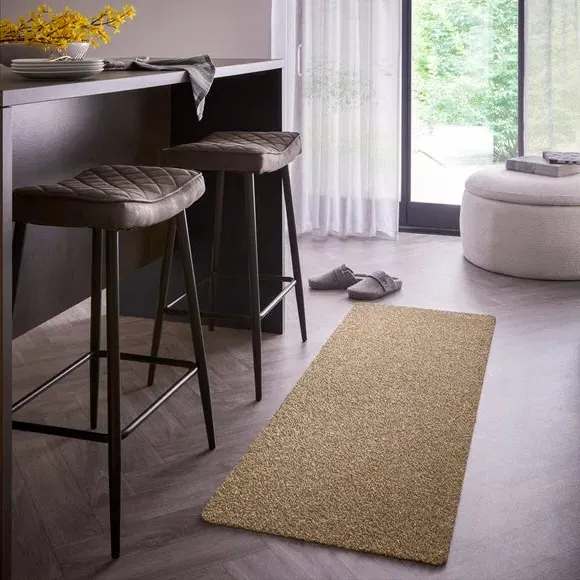 Cotton Washable Runner - Linen image