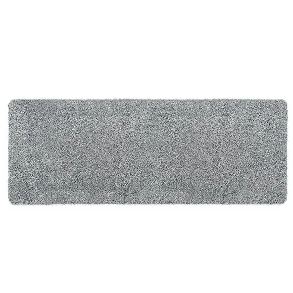 Cotton Washable Runner - Silver