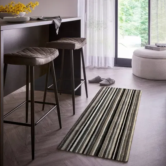 Cotton Washable Runner - Stripe