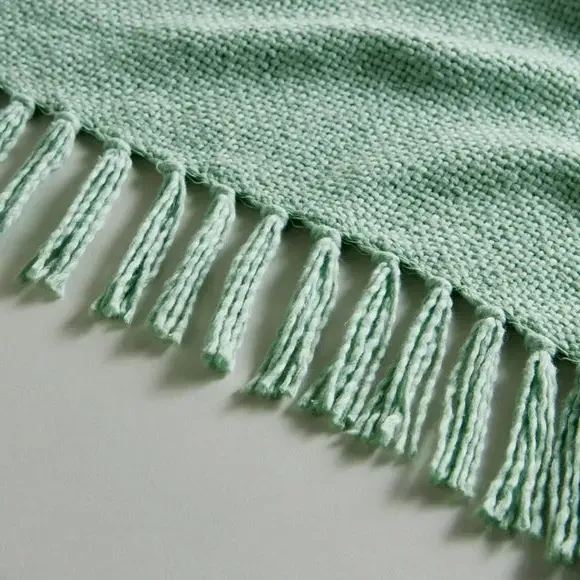 Cotton Weave Throw Blanket - Catkin