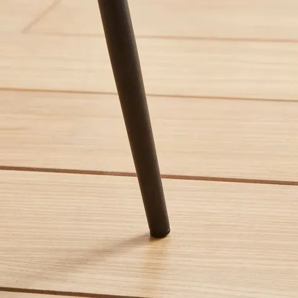 Counter Height Bar Stool - Mushroom, Boucle