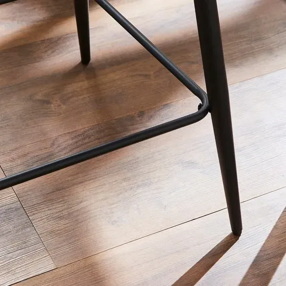 Counter Height Bar Stool - Natural, Fabric