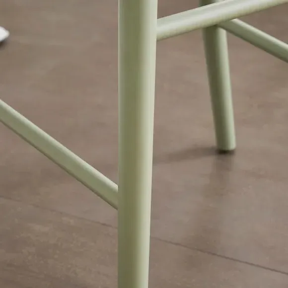 Counter Height Bar Stool - Sage, Rubberwood