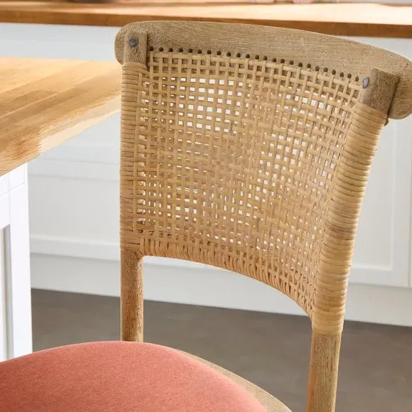 Counter Height Barstool - Clay, Fabric