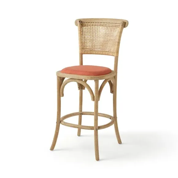 Counter Height Barstool - Clay, Fabric