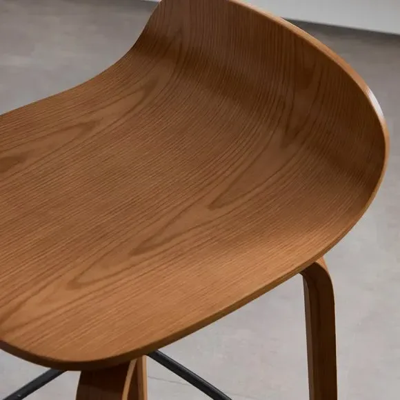 Counter Height Barstool - Dark Wood