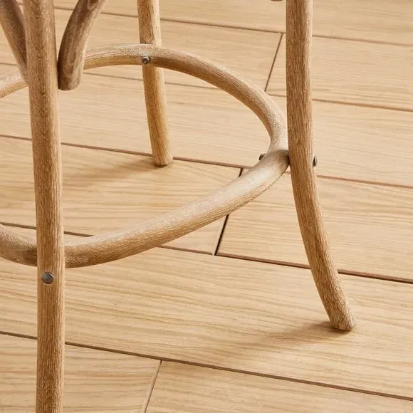Counter Height Barstool - Natural, Fabric