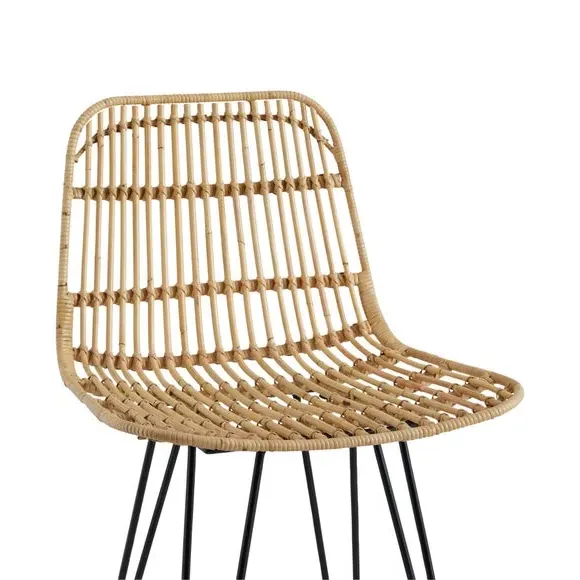 Counter Height Stool - Natural, Rattan