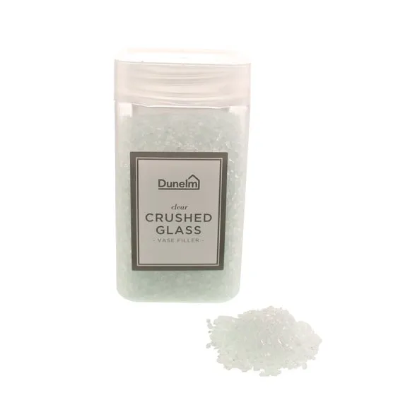 Crushed Glass Vase Filler - Clear