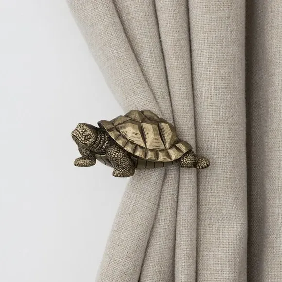 Curtain Dresser - Antique Brass