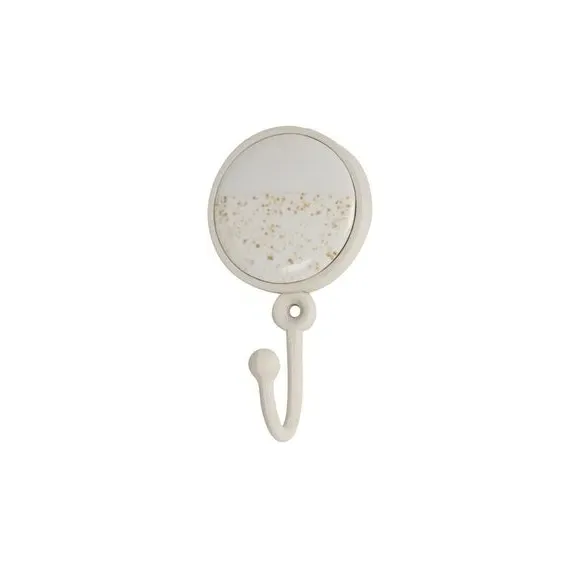Curtain Hooks with Reactive Glaze - Off-White image