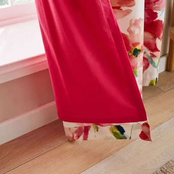 Curtain Linings with Versatile Header - Fuchsia