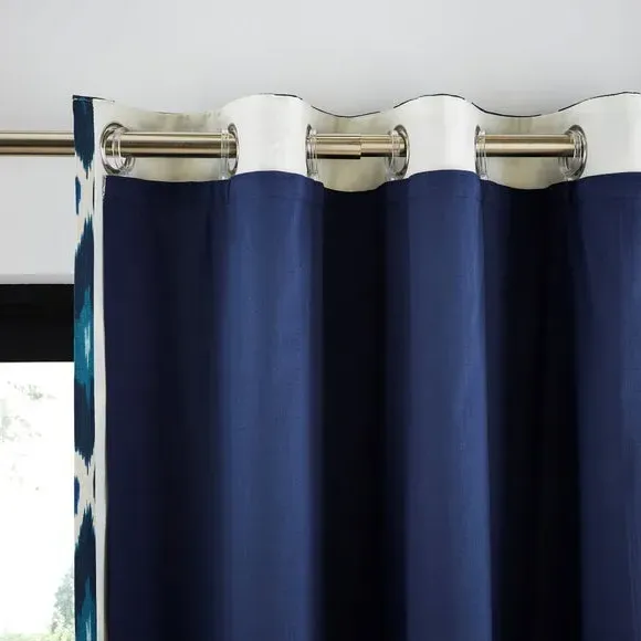 Curtain Linings with Versatile Header - Navy
