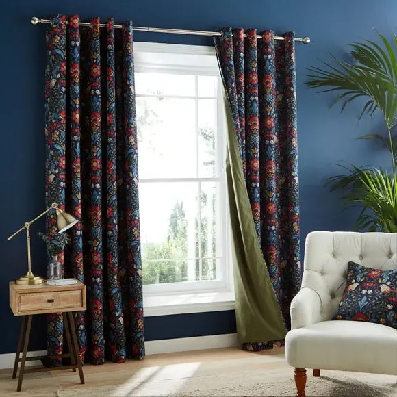 Curtain Linings with Versatile Header - Olive