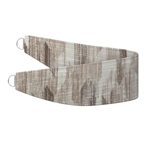 Curtain Tieback Abstract Print - Natural, Polyester