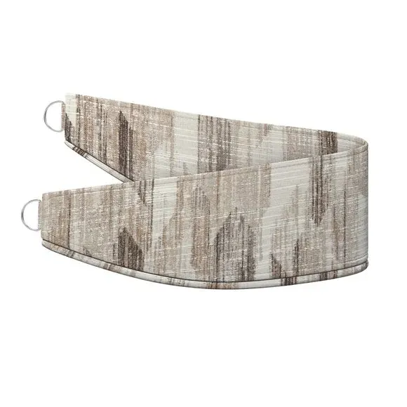 Curtain Tieback Abstract Print - Natural, Polyester