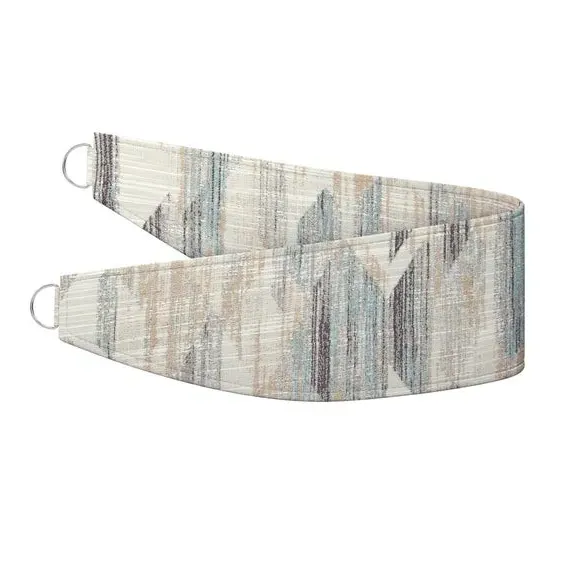 Curtain Tieback Abstract Print - Seafoam, Polyester