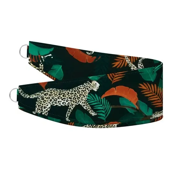 Curtain Tieback - Black, Recycled Polyester