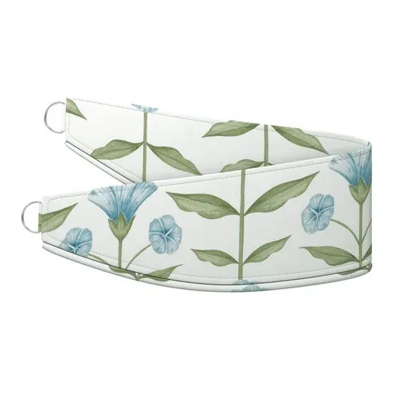 Curtain Tieback Botanical Design - Bluebell, Cotton