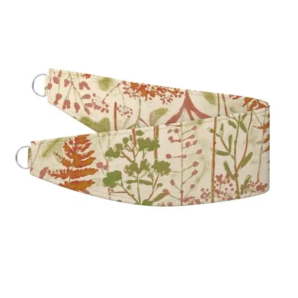 Curtain Tieback Botanical Print - Autumn, Cotton