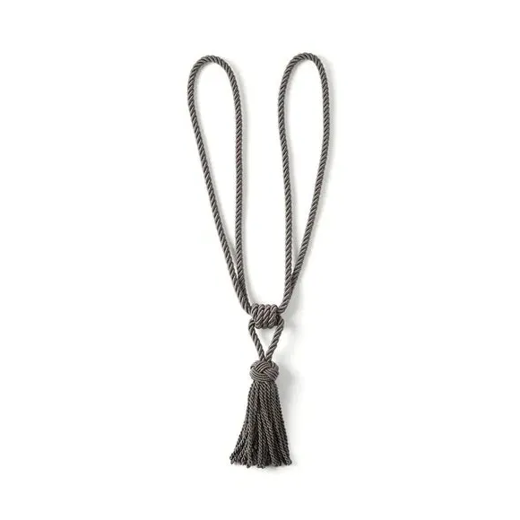 Curtain Tieback - Charcoal