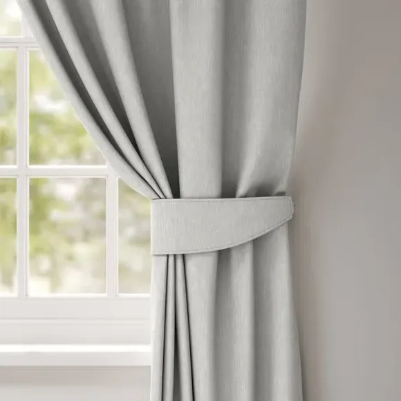 Curtain Tieback - Dove, Polycotton